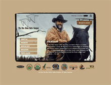 Tablet Screenshot of bluegoosecattle.com